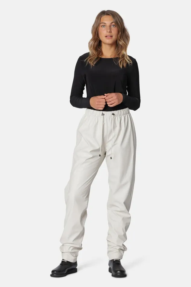 Ilse Jacobsen Rain Trousers 8211 Milk Creme Women Raincoats