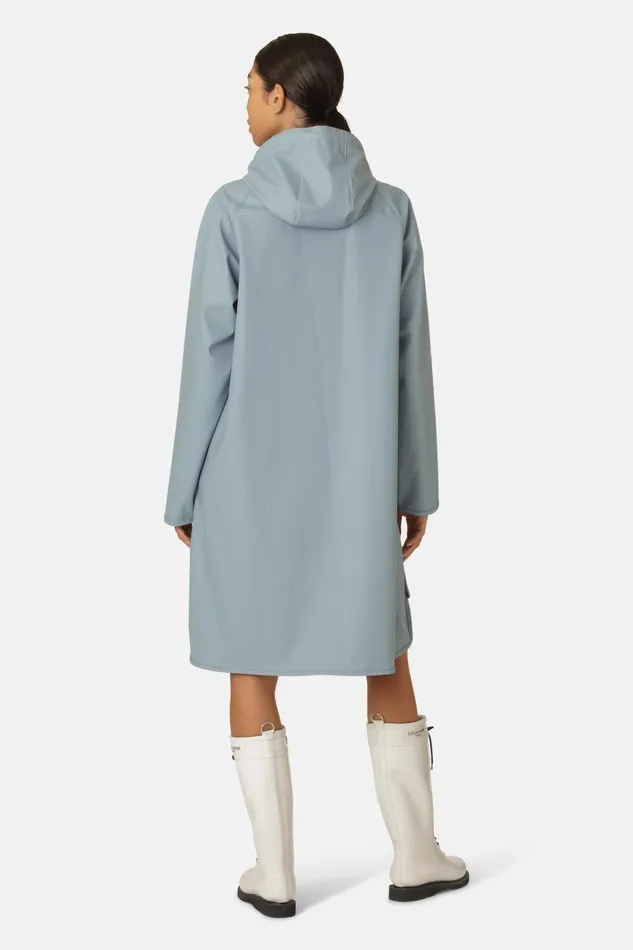 Ilse Jacobsen Raincoat 8211 Blue Cloud Women Raincoats