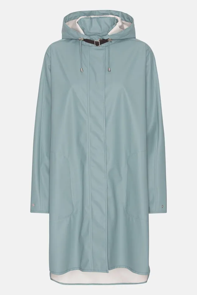 Ilse Jacobsen Raincoat 8211 Blue Cloud Women Raincoats