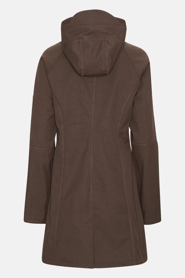 Ilse Jacobsen Raincoat 8211 Chocolate Brown Women Raincoats