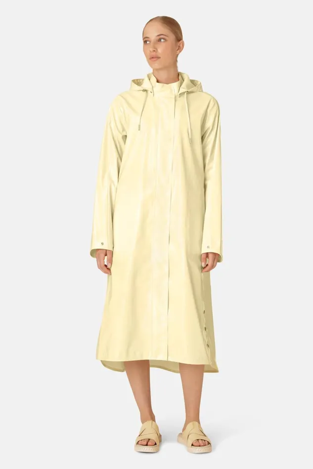 Ilse Jacobsen Raincoat 8211 Double Cream Women Raincoats