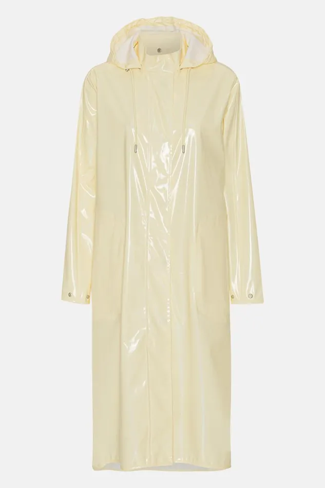 Ilse Jacobsen Raincoat 8211 Double Cream Women Raincoats
