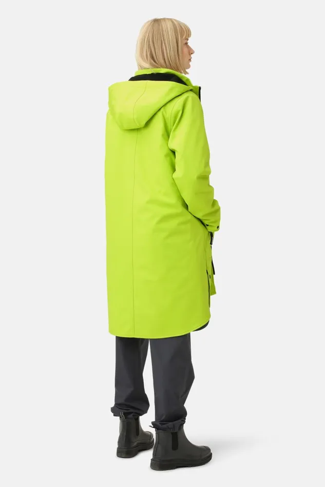 Ilse Jacobsen Raincoat 8211 Lime Green Women Raincoats