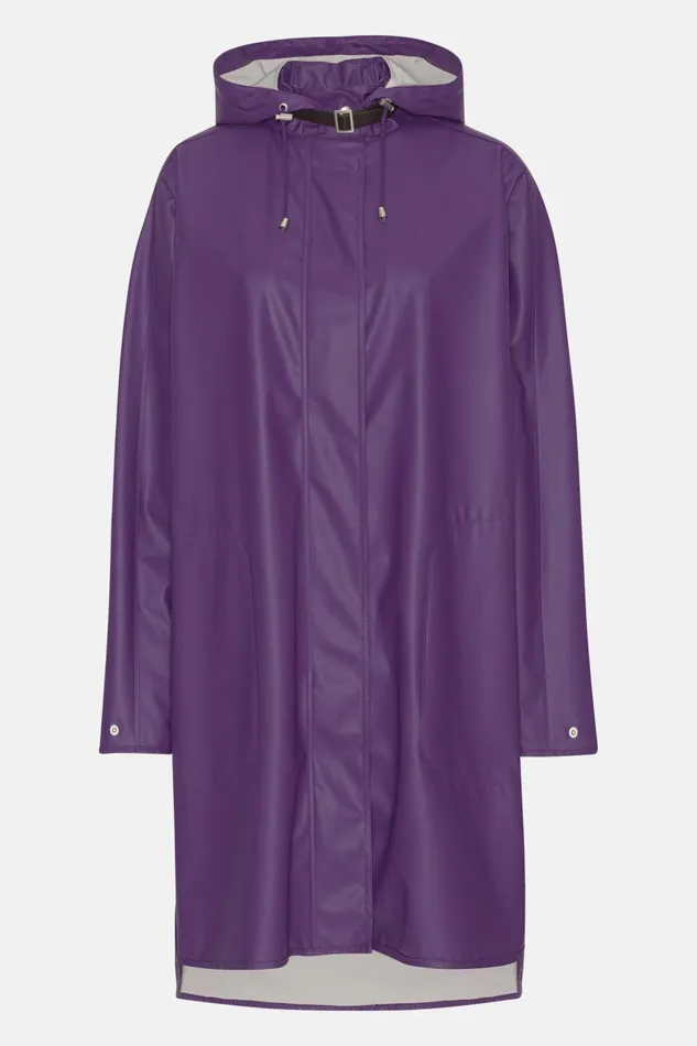 Ilse Jacobsen Raincoat 8211 Purple Rain Women Raincoats
