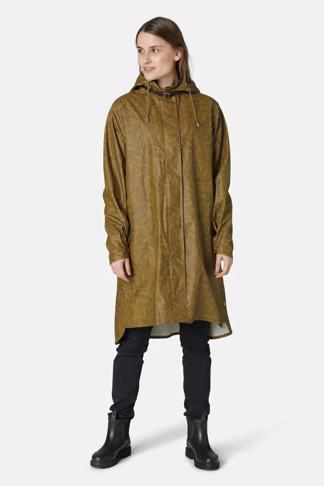 Ilse Jacobsen Raincoat 8211 Washed Army Women Raincoats