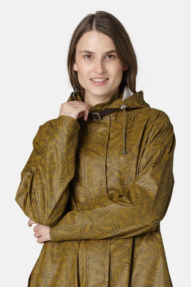 Ilse Jacobsen Raincoat 8211 Washed Army Women Raincoats