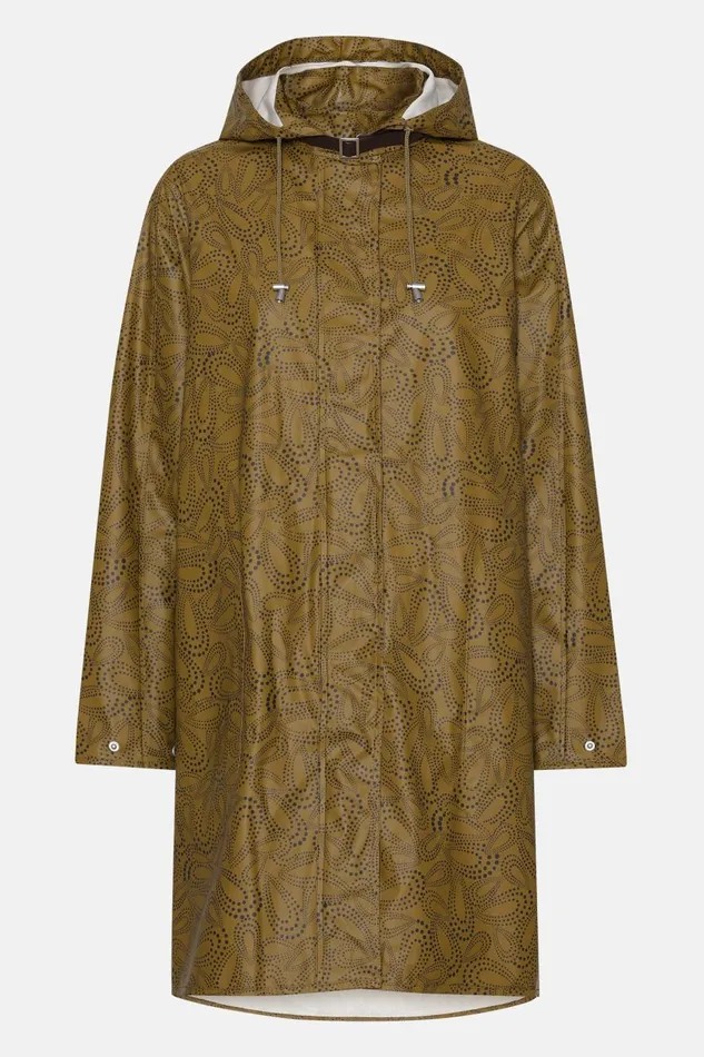 Ilse Jacobsen Raincoat 8211 Washed Army Women Raincoats