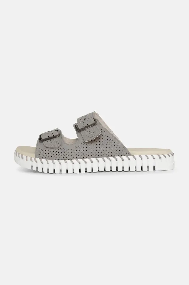 Ilse Jacobsen Sandals 8211 Grey Women Tulip Flats