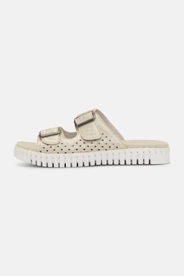 Ilse Jacobsen Sandals 8211 Platin Women Tulip Flats Ilse Jacobsen Sandals 8211 Platin Women Tulip Flats