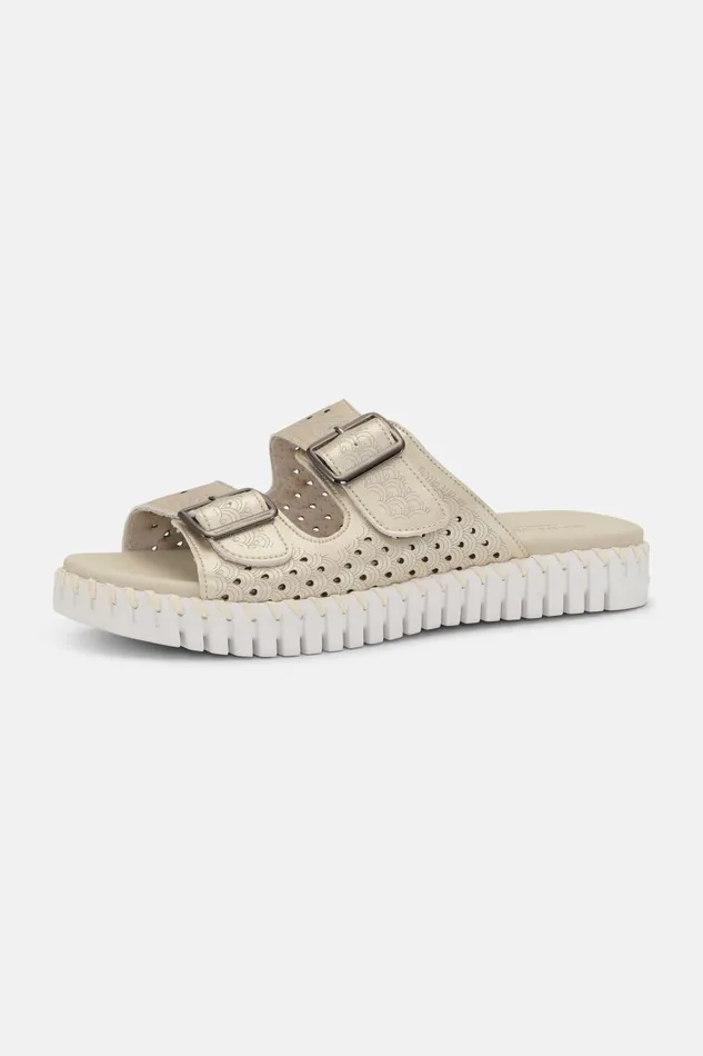 Ilse Jacobsen Sandals 8211 Platin Women Tulip Flats Ilse Jacobsen Sandals 8211 Platin Women Tulip Flats
