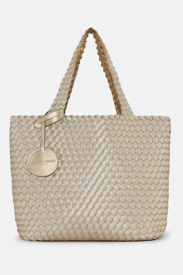 Ilse Jacobsen Tote Bag 8211 Platin Silver Women Tote Bags