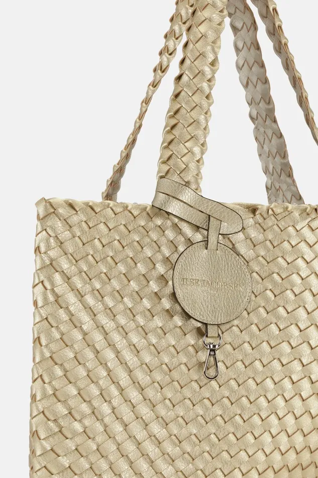 Ilse Jacobsen Tote Bag 8211 Platin Silver Women Tote Bags