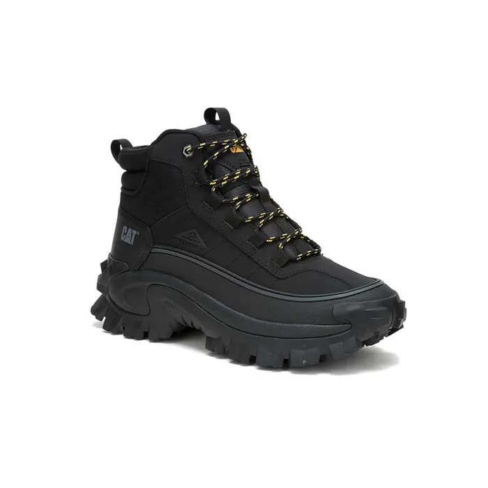 Intruder Mid Waterproof Galosh 20 Black MenWomen Cat Footwear Chunky Sneakers