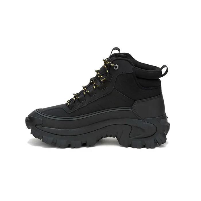 Intruder Mid Waterproof Galosh 20 Black MenWomen Cat Footwear Chunky Sneakers