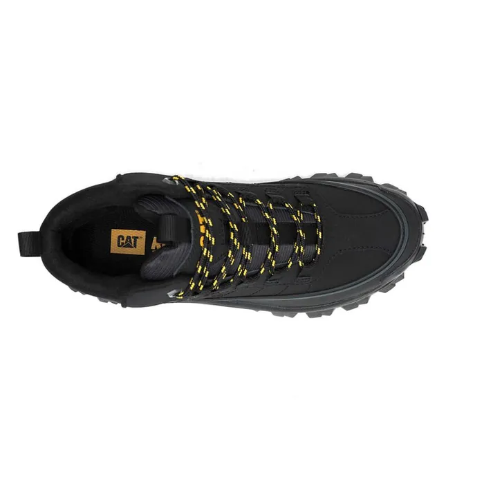 Intruder Mid Waterproof Galosh 20 Black MenWomen Cat Footwear Chunky Sneakers