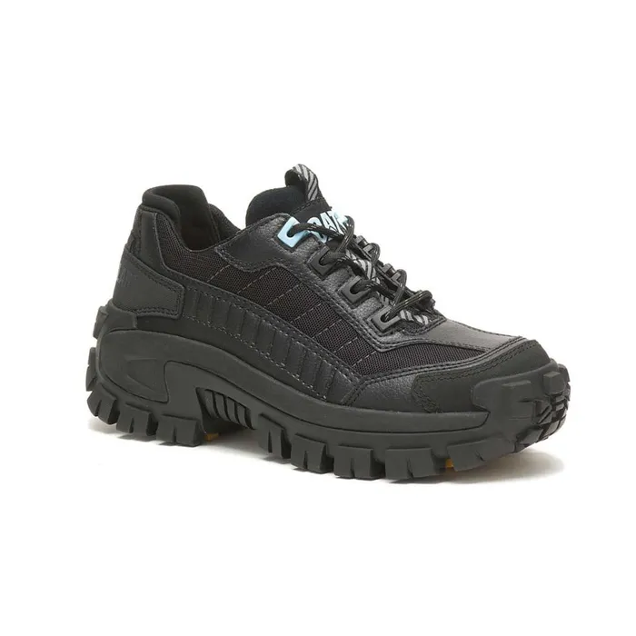 Invader Steel Toe Work Shoe Blacklight Blue Women Cat Footwear Shoes