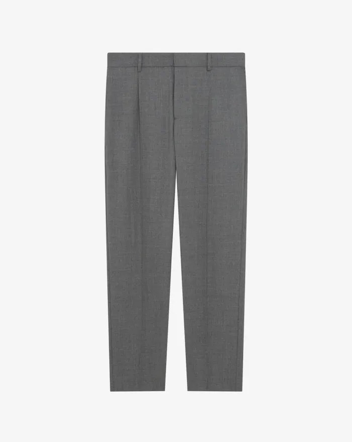 IRO LUCHI WOOL SUIT PANTS Grey Men Jeans and Trousers