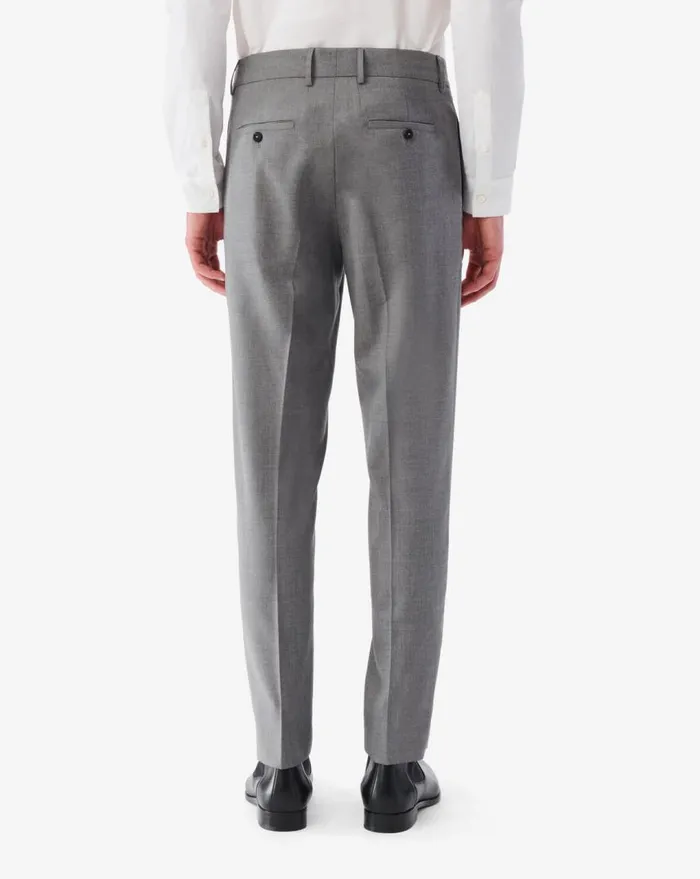 IRO LUCHI WOOL SUIT PANTS Grey Men Jeans and Trousers