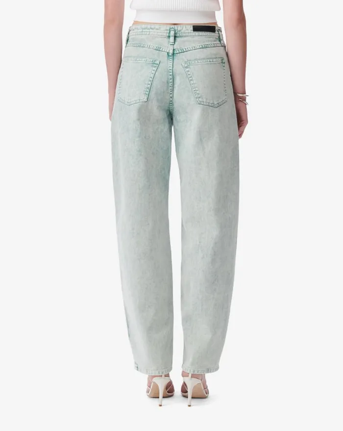 IRO RAUL CUTOUT CARROT JEANS Snow Green Women Jeans