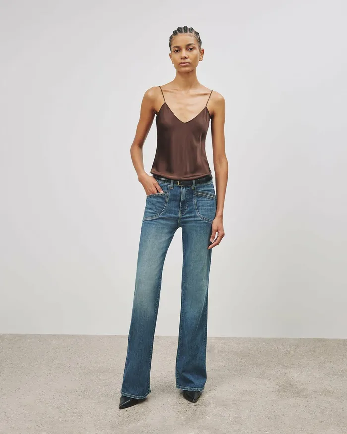 ISABELLA CAMI TOP Ivory Women Nili Lotan Tops