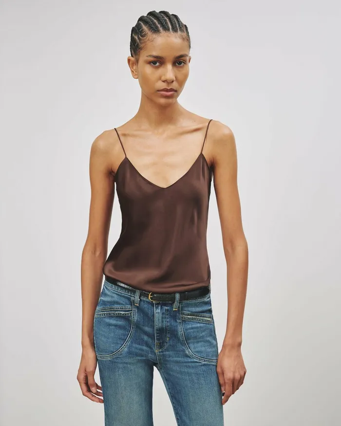 ISABELLA CAMI TOP Ivory Women Nili Lotan Tops