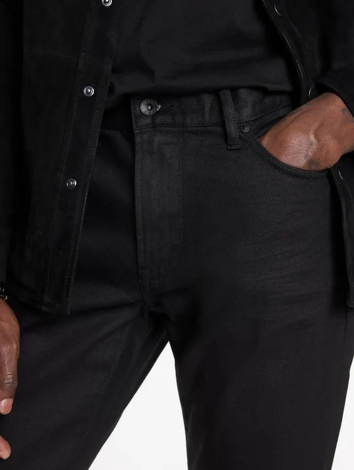J701 8211 COATED Black Men John Varvatos Jeans