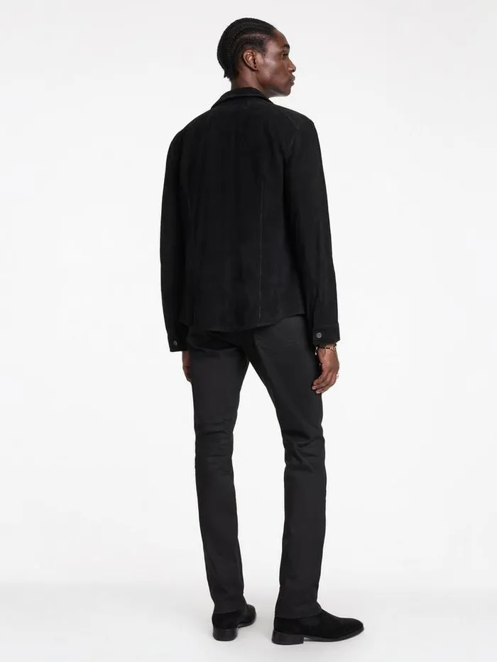 J701 8211 COATED Black Men John Varvatos Jeans