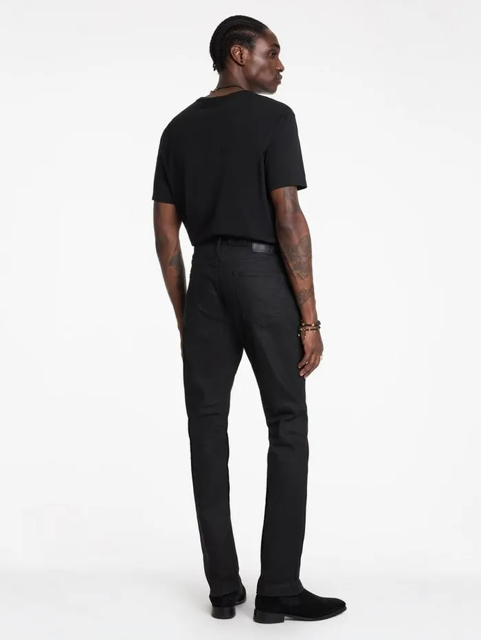 J701 8211 COATED Black Men John Varvatos Jeans