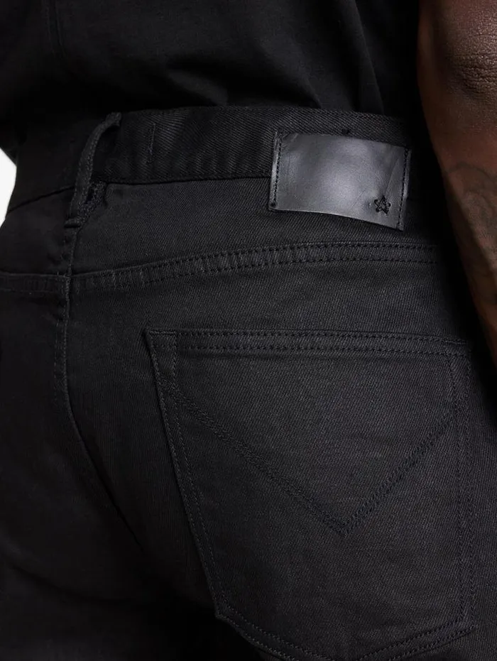 J701 8211 COATED Black Men John Varvatos Jeans