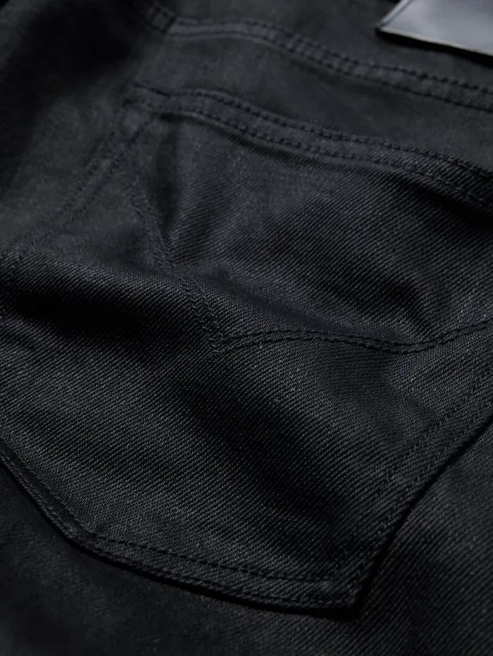 J701 8211 COATED Black Men John Varvatos Jeans
