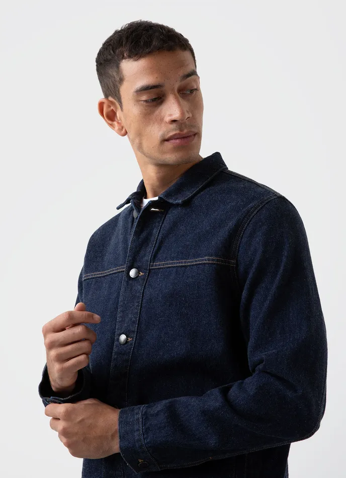 Jackets and Coats Men ussunspel 13oz Japanese Denim Jacket Jackets and Coats Men ussunspel 13oz Japanese Denim Jacket