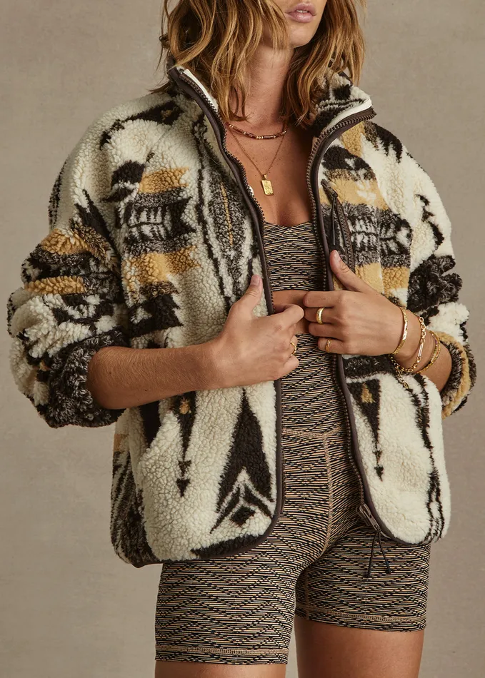 Jackets and Coats THE UPSIDE Women TOTEM HARLOW ZIP THROUGH