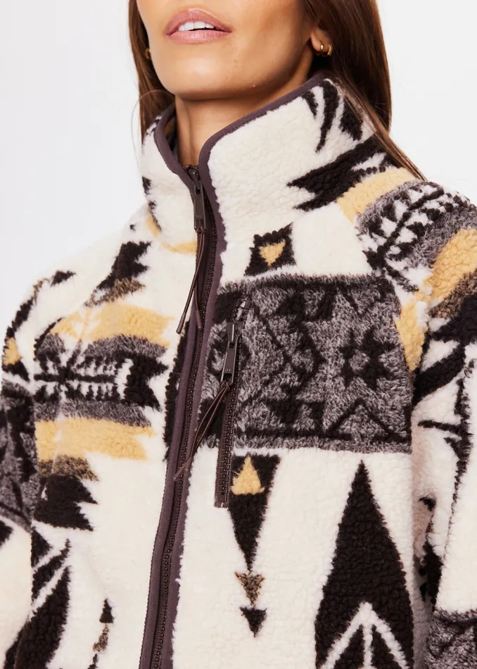 Jackets and Coats THE UPSIDE Women TOTEM HARLOW ZIP THROUGH
