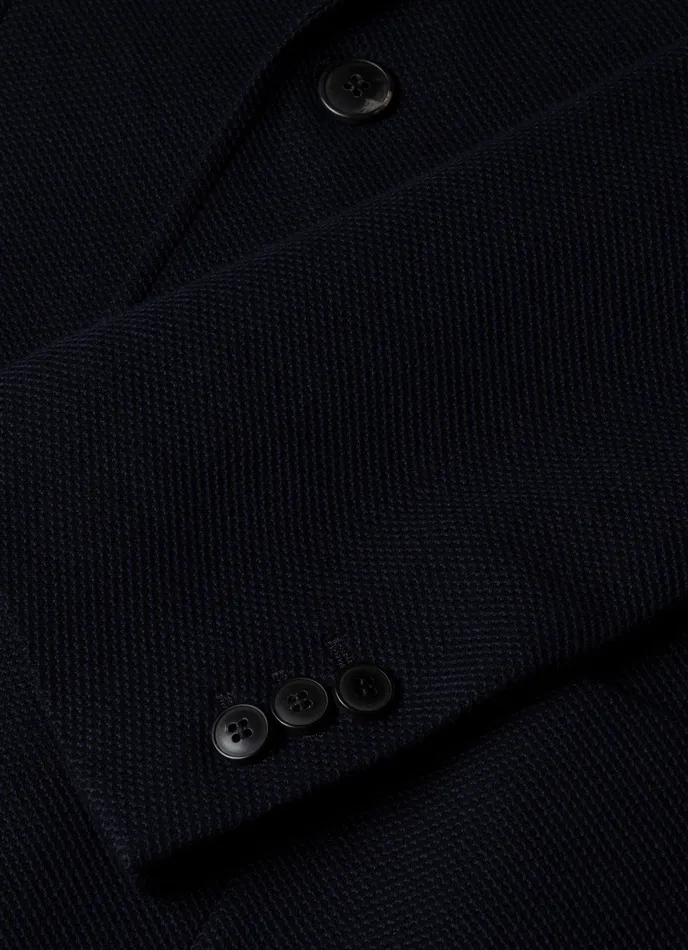 Jackets and Coats ussunspel Men Piqu Unstructured Blazer Navy Jackets and Coats ussunspel Men Piqu Unstructured Blazer Navy
