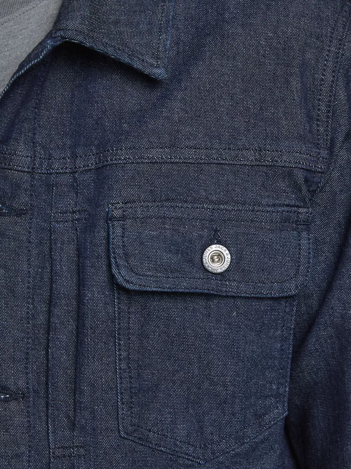 Jackets JACK and JONES Mens JACK CJ 339 DENIM JACKET Blue Blue Denim