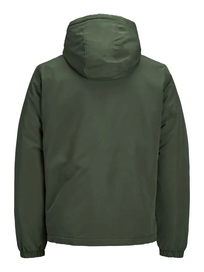 Jackets JACK and JONES Mens LIGHT ANORAK Green Forest Night