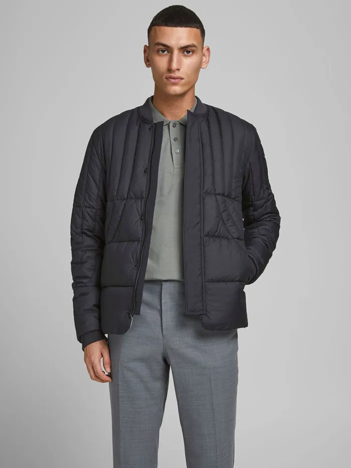 Jackets JACK and JONES Mens LIGHT QUILTED JACKET Blue New Navy