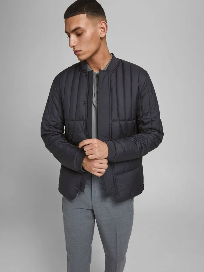 Jackets JACK and JONES Mens LIGHT QUILTED JACKET Blue New Navy