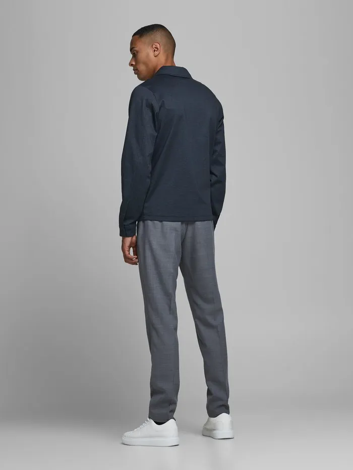 Jackets JACK and JONES Mens SLIM FIT SWEAT JACKET Blue Navy Blazer