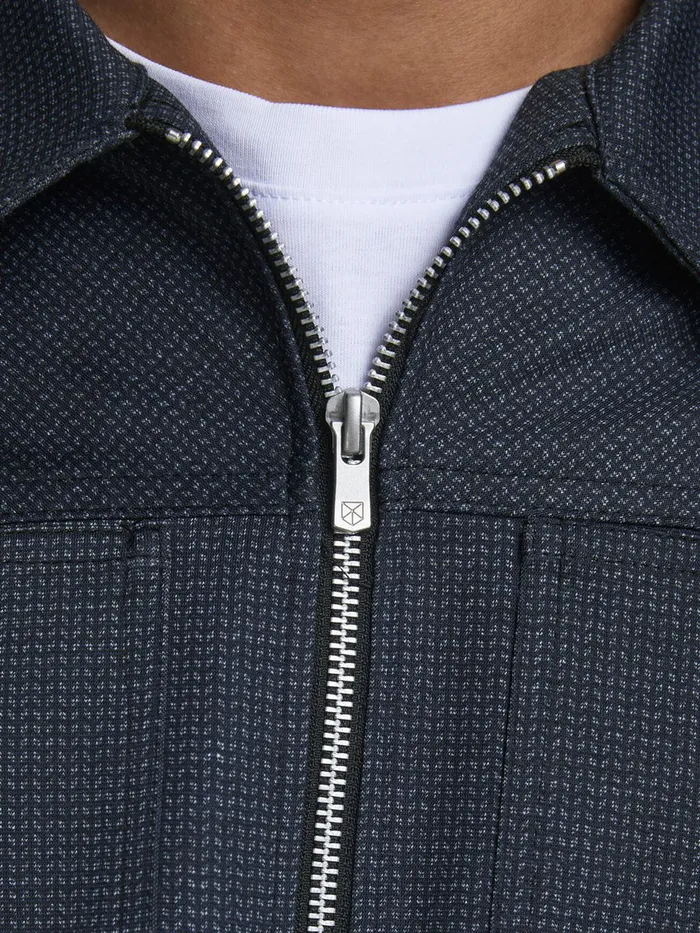 Jackets JACK and JONES Mens SLIM FIT SWEAT JACKET Blue Navy Blazer