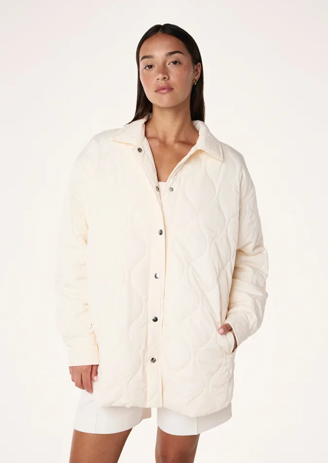 Jackets MOMENT JACKET IN WHISPER WHITE 8211 PE Nation Women