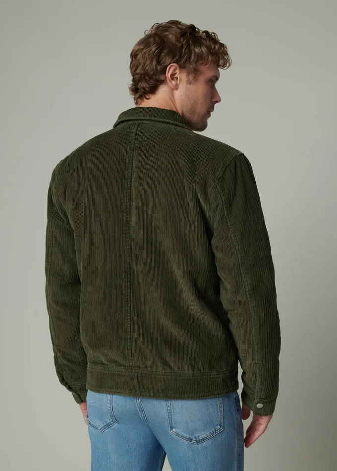 Jackets Outerwear Joe8217s Jeans Men MECHANIC CORD JACKET Dark Olive