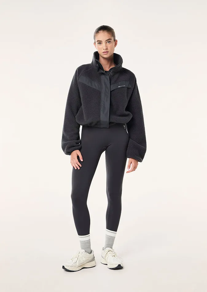 Jackets SHELTER SHERPA JACKET IN ASPHALT 8211 PE Nation Women