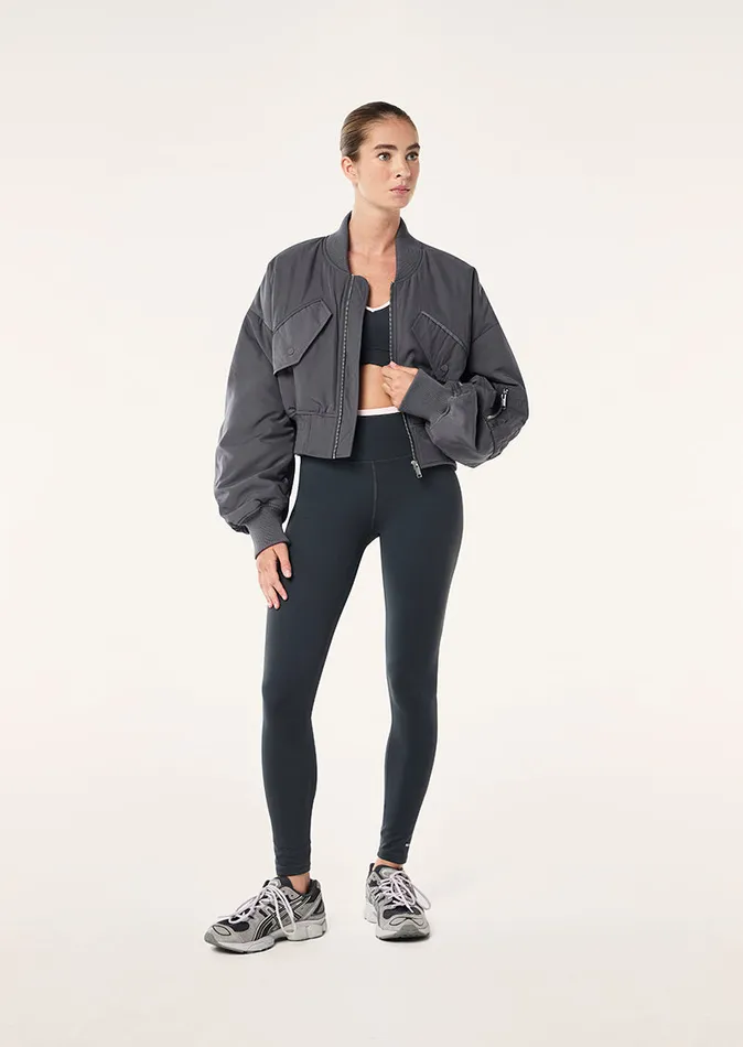 Jackets Women PE Nation CAPTIVATE BOMBER IN ASPHALT