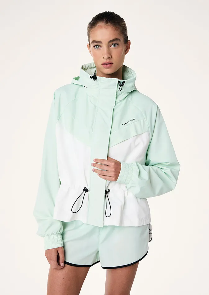 Jackets Women PE Nation SHELTER JACKET IN HINT OF MINT