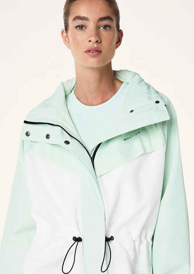 Jackets Women PE Nation SHELTER JACKET IN HINT OF MINT