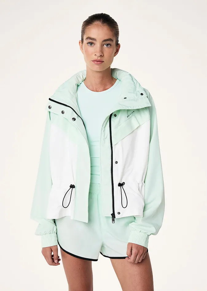 Jackets Women PE Nation SHELTER JACKET IN HINT OF MINT