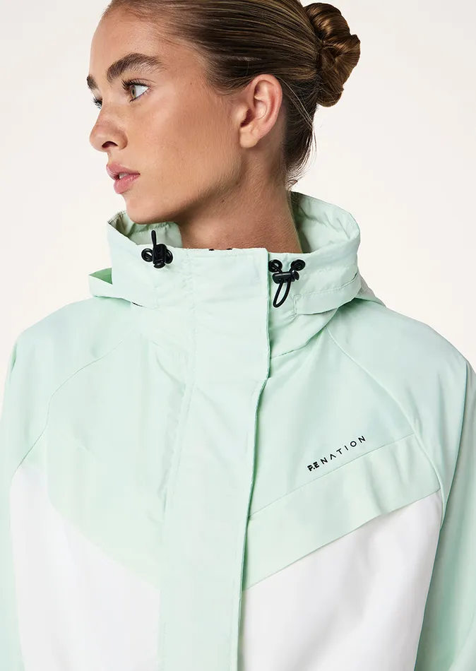 Jackets Women PE Nation SHELTER JACKET IN HINT OF MINT