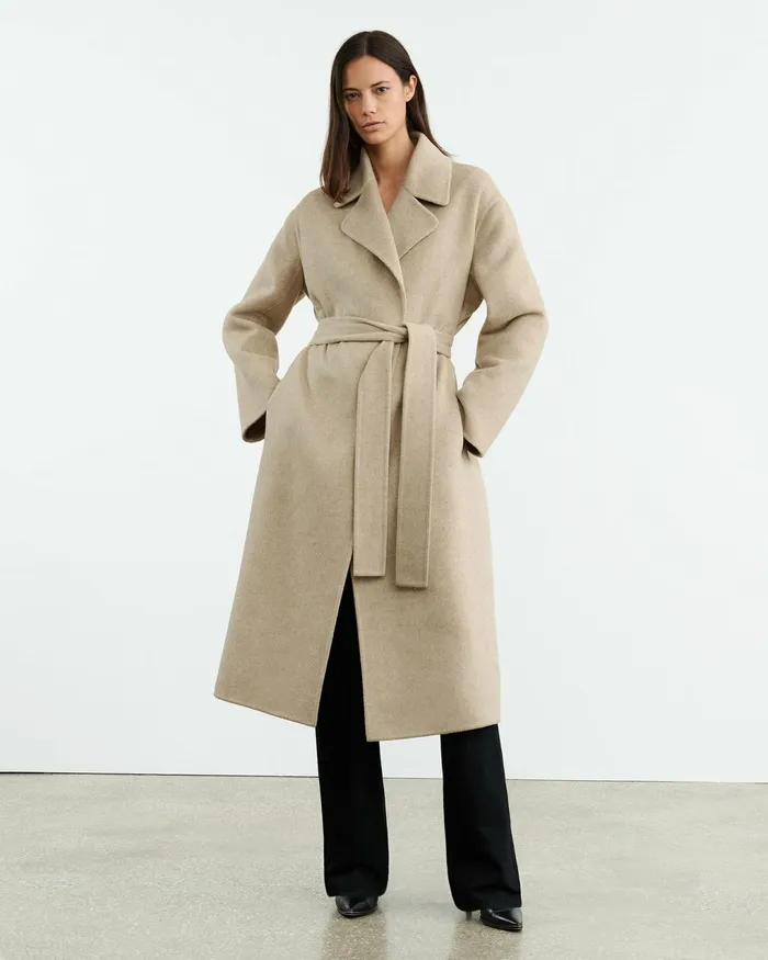 JAREL COAT Hazelnut Women Nili Lotan Coats and Outerwear