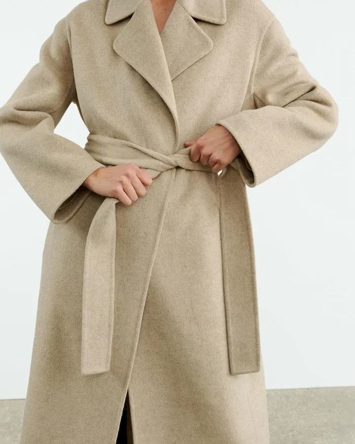 JAREL COAT Hazelnut Women Nili Lotan Coats and Outerwear